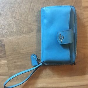 CoAch Cell Phone Wristlet Purse